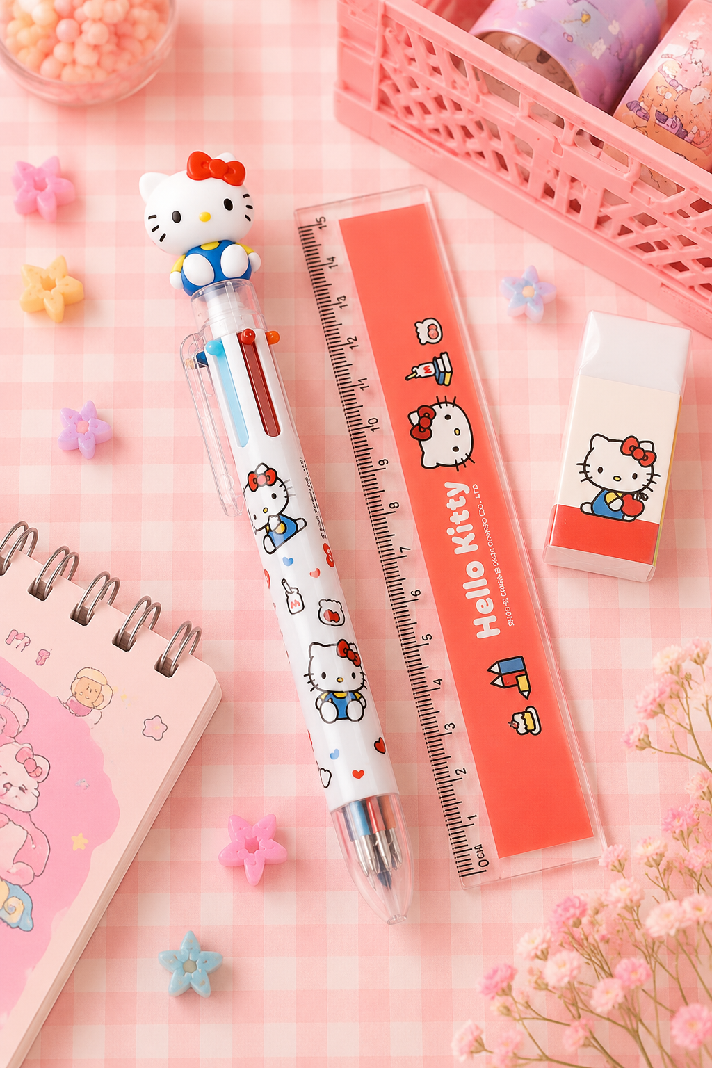 Hello Kitty Case Stationery Set image 3