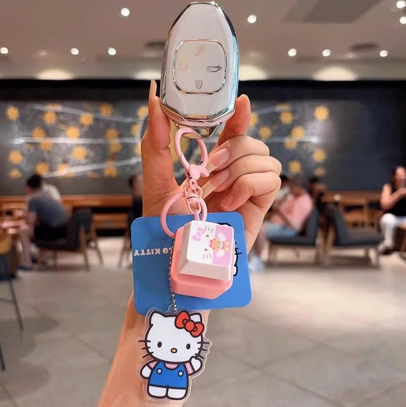 Sanrio Keyboard Fidget Keychain image 3