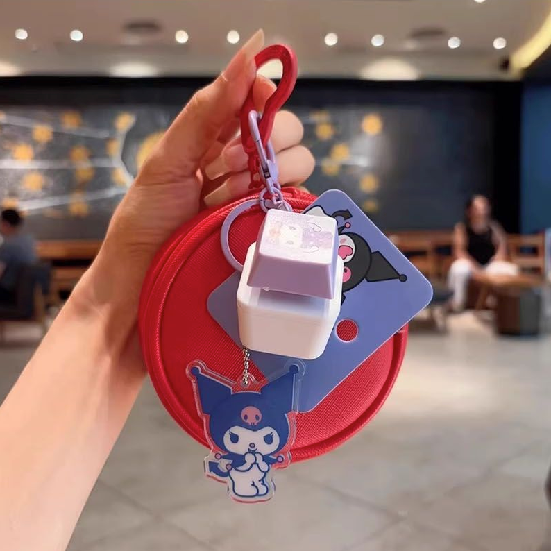 Sanrio Keyboard Fidget Keychain image 4