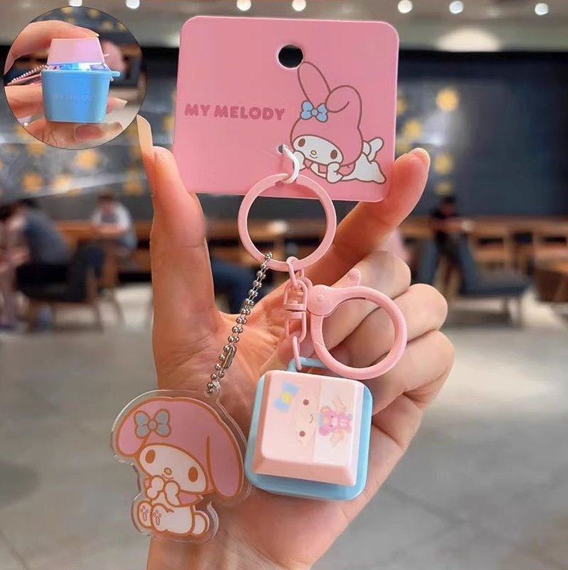 Sanrio Keyboard Fidget Keychain image 6